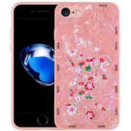 Ceponya Apple iPhone 7 Desenli Sert Silikon Mumila Kapak Kılıf