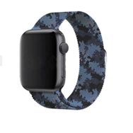 Ceponya Apple Watch 38 mm Krd-40 Tel Örgü İşlemeli Metal Kordon