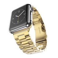 Ceponya Apple Watch 42 mm Krd-04 Metal Katlamalı Yandan Klips Kordon