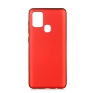 Ceponya Galaxy A21s Kamera Çıkıntılı Mat Soft Esnek Silikon Kılıf