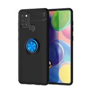 Ceponya Galaxy A21S Yüzüklü Standlı Manyetikli Kamera Çıkıntılı Kılıf
