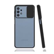 Ceponya Galaxy A32 4G Sürgülü Kamera Koruma Silikon Kılıf
