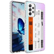 Ceponya Galaxy A33 5g Airbag Kenarlı Renkli Desenli Elegans Silikon Kılıf