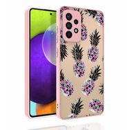 Ceponya Galaxy A52 Desenli Kamera Korumalı Parlak Nora Kapak Kılıf