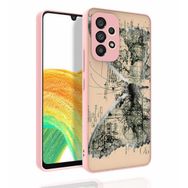 Ceponya Galaxy A53 5g Desenli Kamera Korumalı Parlak Nora Kapak Kılıf