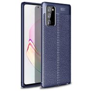 Ceponya Galaxy Note 20 Deri Desenli Kamera Korumalı Silikon Kılıf