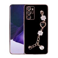 Ceponya Galaxy Note 20 Ultra El Tutamaçlı Kamera Korumalı Taka Silikon Kapak Kılıf