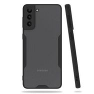 Ceponya Galaxy S21 Plus Arkası Şeffaf Ultra İnce Tasarım Kapak Kılıf