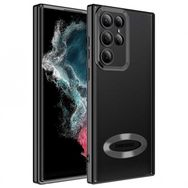 Ceponya Galaxy S22 Ultra Kamera Korumalı Logo Gösteren Omega Kapak Kılıf