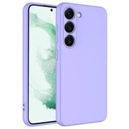 Ceponya Galaxy S23 Plus Lansman Tasarım İç Yüzeyi Kadife Silikon Kılıf