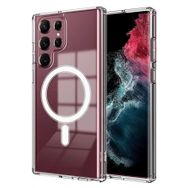 Ceponya Galaxy S23 Ultra Tacsafe Wireless Kablosuz Şarj Silikon Kılıf