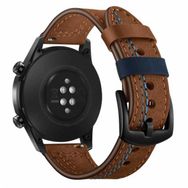 ​​Ceponya ​​Galaxy Watch 42 mm - 20 mm Krd-19 Dikişli Deri Tasarım Kordon