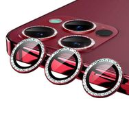 Ceponya İphone 13 Pro Max Taşlı Tasarım Kamera Lens Koruyucu