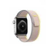 Ceponya KRD-77 Apple Watch Ultra 49 mm Renkli ​​​​Örgülü Hasır Tokalı Kordon