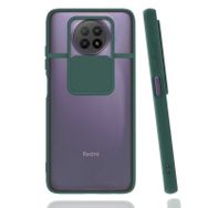 Ceponya Xiaomi Redmi 9c Kamera Korumalı Mat Yüzey Silikon Kılıf