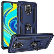 Ceponya Xiaomi Redmi Note 9 Pro Yüzüklü Standlı Armor Zırh Kılıf