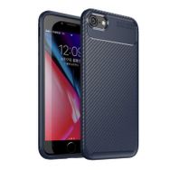 Cepsesuar 31718 Apple İphone 7 Carbon Fit Lacivert Silikon Kılıf