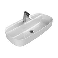 Cerastyle 80x40 Turkuaz AQua Tezgah Üstü Lavabo