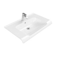 Cerastyle 80x50 cm Turkuaz Anova Etajerli Lavabo