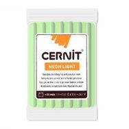 Cernit 600 Green Neon Light Fosforlu 56 gr Polimer Kil