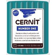 Cernit N:662 Number One Polimer Pin Green 56 gr Kil