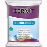 Cernit Number One Purple 56 gr Polimer Kil