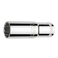Ceta Form C04-B08 1-4 inç 12 Köşe Yıldız Derin 8 mm Lokma Anahtar