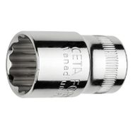 Ceta Form C22-B09 1-2 inç 12 Köşe Yıldız 9 mm Lokma Anahtar