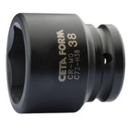 Ceta Form C74-H24 3-4 inç 6 Köşe Derin Havalı 24 mm Lokma Anahtar