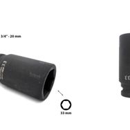 Ceta Form C74-H33 3-4 inç 6 Köşe Derin Havalı 33 mm Lokma Anahtar