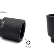 Ceta Form C84-H75 1 inç 6 Köşe Derin Havalı 75 mm Lokma Anahtar