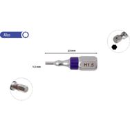 Ceta Form CB-1815 1-4 inç 1.5x25 mm 12'li Allen Bits Uç