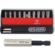 Ceta Form CB/ST113T 11 Parça Delikli TORX Bits Uç Takımı