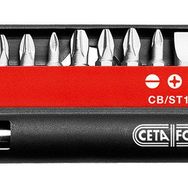 Cetaform CB/ST111 11 Parça Düz Yıldız Pozidriv Bits Uç Takımı