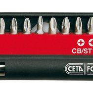 Cetaform CB/ST112 11 Parça Yıldız Pozidriv Bits Uç Takımı