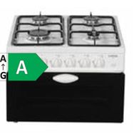 Çetintaş 727T Beyaz A Sınıfı 30 lt 4 Gözü Gazlı Kombine Fırınlı Ocak