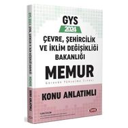 Çevre Şehircilik ve İklim Değişikliği Bakanlığı Memur GYS Konu Anlatımlı - Data Yayınları