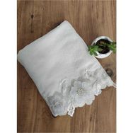 Çeyiz Bahçesi Gülşen 50x90 cm 3 Boyutlu Krem Kadife Havlu