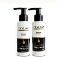 Ceylinn 100 ml Düzleştirici Keratin Bakım Şampuan ve 100 ml Keratin Saç Kremi