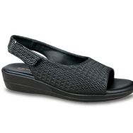 Ceyo 9863-39 Siyah Kadın Sandalet