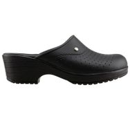 Ceyo 9878-14 Siyah Kadın Sabo Anatomik Taban Terlik