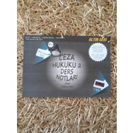 Ceza Hukuku Ders Notları - 2 Özel Hükümler / Kpss Hakimlik Müfettişlik Uzmanlık Tüm Sınavlar İçin - Altın Seri
