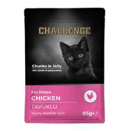 Challenge Pouch Tavuklu 85 gr Yavru Kedi Konservesi