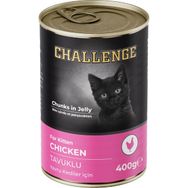 Challenge Tavuklu 400 gr Yavru Kedi Konservesi