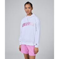 Champion 117308-WW001 Icons Hooded Beyaz Kadın Sweatshirt