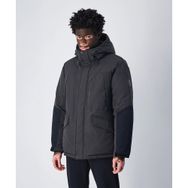 Champion 220355-ES503 Siyah Hooded Jacket Erkek Mont