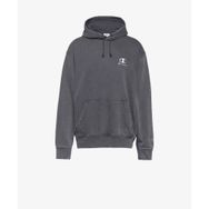 Champion 221176-VS517 Icons Plush Wash Hooded Gri Erkek Sweatshirt
