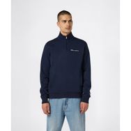 Champion 221797-BS501 Lacivert Half Zip Erkek Sweatshirt