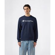 Champion 221811-BS501 Lacivert Script Shop Crewneck Erkek Sweatshirt