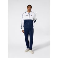 Champion 222014-BS561 Full Zip Top Beyaz - Mavi Erkek Zip Ceket